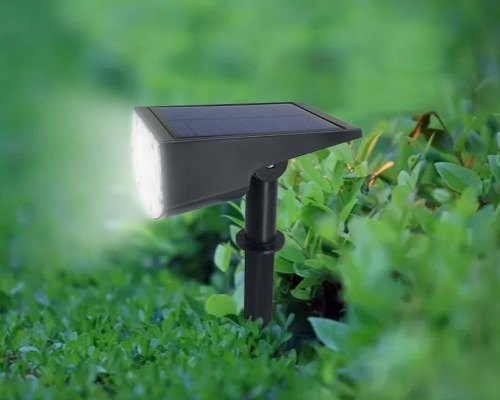 Solar Powered Landscape Spotlight
