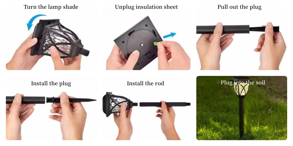Solar LED Garden Light