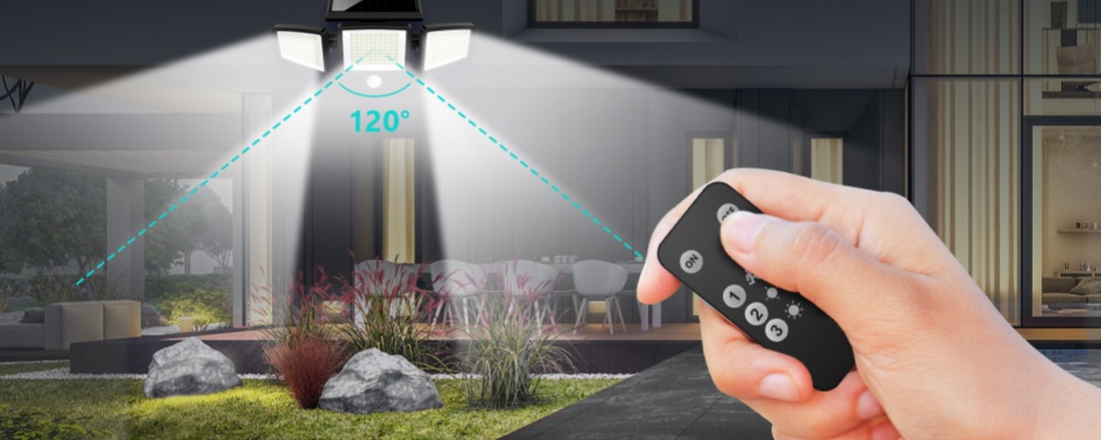 solar lights remote control