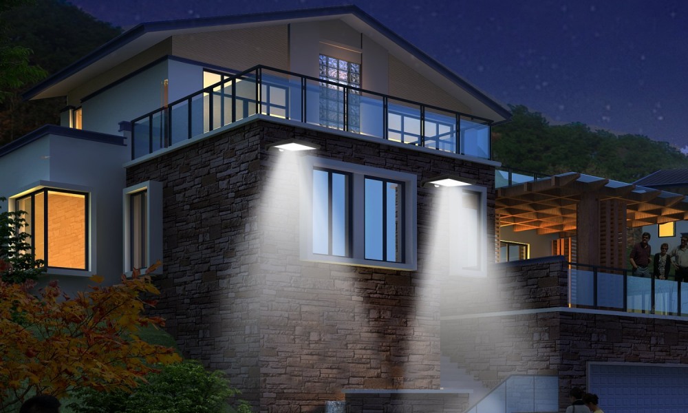 Solar Security Wall Lights