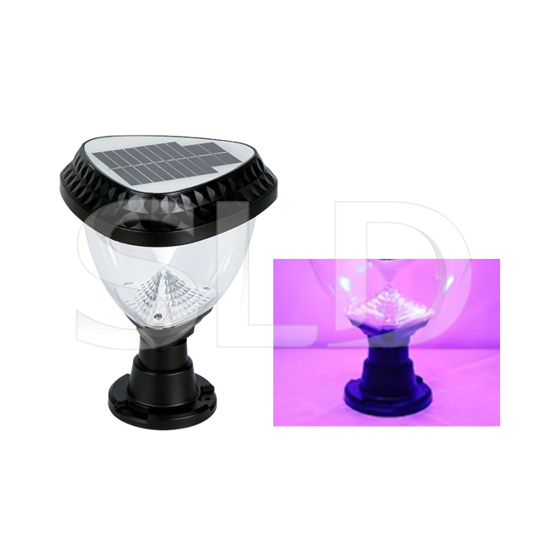 Outdoor Solar Post Lamp